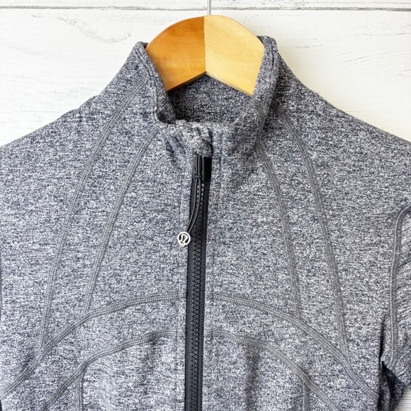 Lululemon Define Jacket Heathered Black - Zip Up Athletic Jacket Luon 2 - Picture 6 of 14
